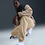 Nike Sportswear Club Men's Washed Cuffed Fleece Pants