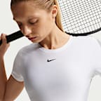 Nike Victory Dri-FIT Kurzarm-Tennisoberteil (Damen)
