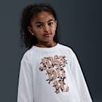 Nike Little Kids' Printed Club Long Sleeve T-Shirt and Leggings Set