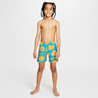 Shorts de vóleibol con forro interior de 13 cm para niños talla pequeña Nike Swim Breaker