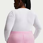 Pants de entrenamiento oversized de cintura alta para mujer (talla grande) Nike Sportswear Phoenix Fleece