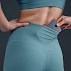 Shorts de ciclismo de tiro alto de 13 cm para mujer Nike Zenvy