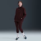 Felpa pullover oversize con cappuccio Nike Sportswear Phoenix Fleece – Donna