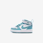 White/Denim Turquoise
