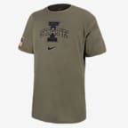 Iowa State Men's Nike College T-Shirt - Medium Olive