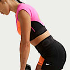 Shorts de ciclismo de tiro alto de 8 cm para mujer Nike Pro Sculpt