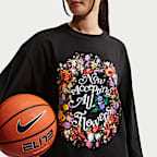 ナイキ ウィメンズ ロングスリーブ バスケットボール Tシャツ