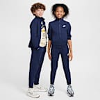 Nike Sportswear Club Older Kids' Full-Zip Knit Jacket