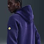 FC Barcelona Tech Windrunner Men's Nike Soccer Fleece Full-Zip Hoodie