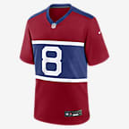 Daniel Jones New York Giants Men's Nike NFL Game Jersey - Red