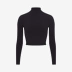 Top cropped de cuello alto para mujer NikeSKIMS Vintage Seamless