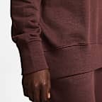 Sudadera oversized de cuello redondo de tejido Fleece para mujer Nike Sportswear Phoenix