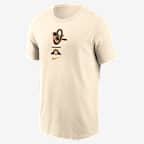 Baltimore Orioles City Connect 2-Hit Men's Nike MLB T-Shirt - Cream