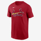 St. Louis Cardinals Fuse Wordmark Men's Nike MLB T-Shirt - Red