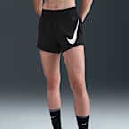 Nike One Swoosh Women's Dri-FIT Mid-Rise Loose 7.5cm (approx.) Brief-Lined Running Shorts