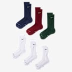 Nike Everyday Elevated Crew Socks (6 Pairs) - Multi-Color