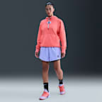 Sudadera con gorro de básquetbol de tejido Fleece Sabrina