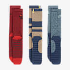 ถุงเท้าสเก็ตบอร์ดข้อยาว Nike SB Everyday Max Lightweight (3 คู่)