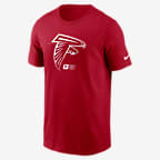 Atlanta Falcons Faded Essential Men's Nike NFL T-Shirt - Red