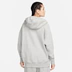 Nike Sportswear Phoenix Fleece Oversized fleecehoodie met rits over de hele lengte voor dames
