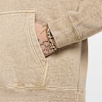 Sudadera con gorro sin cierre de tejido Fleece para hombre Nike Solo Swoosh