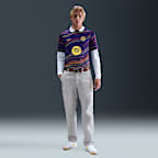 FC Barcelona Academy Pro Home Nike Dri-FIT Pre-Match Kurzarm-Fußballoberteil (Herren)