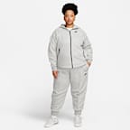 Sudadera con gorro de cierre completo para mujer talla grande Nike Sportswear Tech Fleece Windrunner