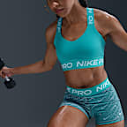 Bra deportivo de baja sujeción sin almohadilla para mujer Nike Pro