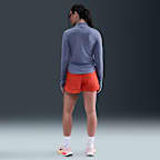 Nike Tempo Flash Dri-FIT-løbetrøje med 1/4 lynlås til kvinder