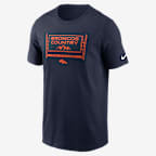 Denver Broncos Local Essential Men's Nike NFL T-Shirt - Navy