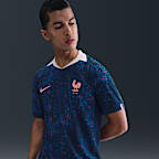 FFF 2025 Match Home (Frauenteam) Nike Authentic Dri-FIT ADV Fußballtrikot (Herren)