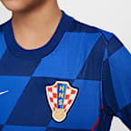 Croatia 2024/25 Stadium Away Older Kids' Nike Dri-FIT Football Replica Shirt