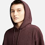 Sudadera con gorro sin cierre oversized para mujer Nike Sportswear Plush
