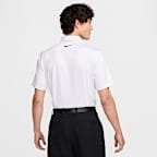 เสื้อโปโลกอล์ฟผู้ชายสีทึบ Dri-FIT Nike Tour