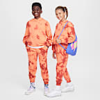 Joggers para niños talla grande Nike Sportswear Club Fleece