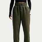 Paris Saint-Germain Phoenix Fleece Nike Yüksek Belli Oversize Kesimli Kadın Futbol Eşofman Altı