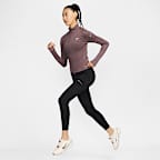 ナイキ スウィフト ウィメンズ Dri-FIT フルジップ ミッドレイヤー ランニングトップ