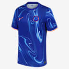 Jersey de fútbol Nike Dri-FIT del Chelsea local 2024/25 Stadium Enzo Fernández para hombre - Azul