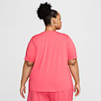 Nike One Classic Women's Dri-FIT Short-Sleeve Top (Plus Size)