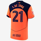 Frenkie de Jong Barcelona 2025/26 Match Third Men's Nike Dri-FIT ADV Soccer Jersey