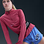 Nike One Big Kids' (Girls') Woven High-Waisted Shorts