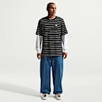 Calças de ganga de skateboard folgadas Nike SB para homem