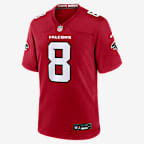 Kyle Pitts Sr. Atlanta Falcons Men's Nike NFL Game Jersey - Red