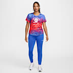USA One Women's Nike Dri-FIT Running Short-Sleeve Top