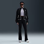 Chamarra deportiva cómoda y holgada de cierre completo para mujer Nike Sportswear Club Fleece