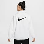 Nike Sportswear Essential 女款寬版 UV 梭織教練外套