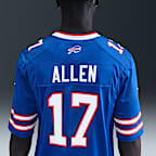 Maglia da football americano NFL Buffalo Bills (JOSH ALLEN) Game – Uomo