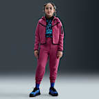 Nike Sportswear Tech Fleece Girls' Full-Zip Hoodie