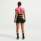 Nike Pro Sculpt Women's Medium-Support Padded Short-Sleeve Sports Bra