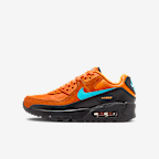 Mandarin/Black/White/Blue Fury